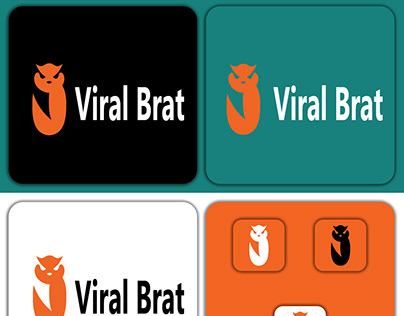 Viral Brat logo branding- awol bird log, logofolio
