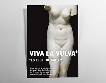 Plakat | Scham – Viva la Vulva