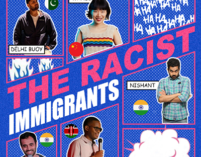 Poster : The Racist Immigrants
