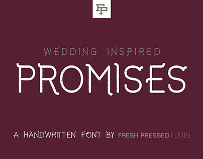 Promises - Display Font