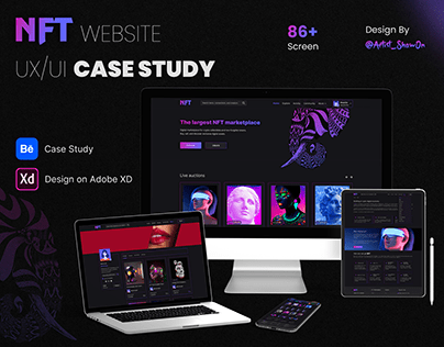 NFT Website UX/UI Case Study