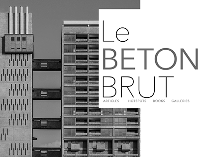 Le Beton Brut Website