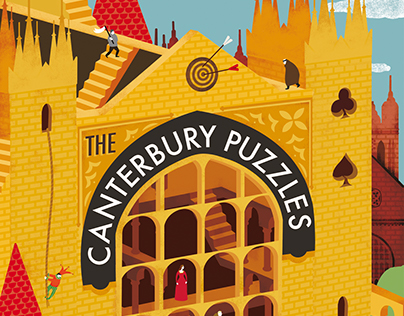 'The Canterbury Puzzles' book cover