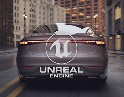 Mercedes EQS - Unreal Engine 5