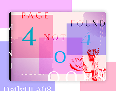 Daily UI #8: Art Gallery 404 Page