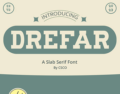 Drefar Font - Free Download