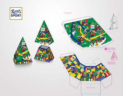 Ritter Sport - Packet design - Xmass edition