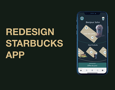 Redesign Starbucks app