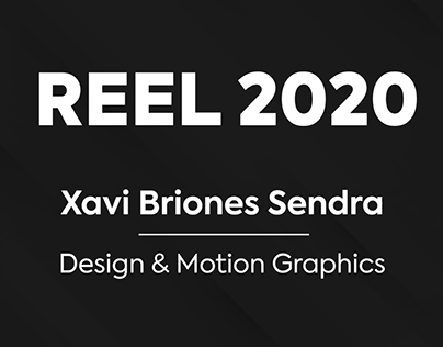 Reel 2020 Motion Graphics