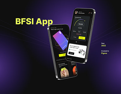 App Design for BFSI product