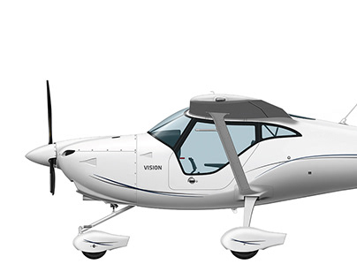 Aeropro Vision livery design and illustration