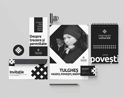 Intersectii culturale visual identity and website