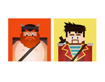 Personal Project - Yogscast Illustrations