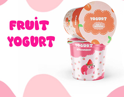 Yogurt packaging design