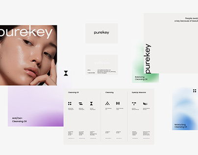 Purekey Skin care Brand design