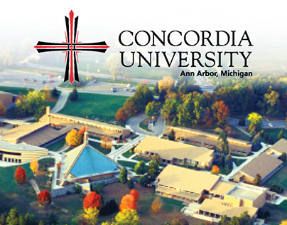 Concordia University Ann Arbor Z Card Fold Out Map