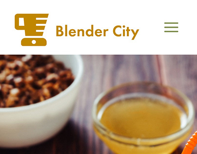 Blender City - Mobile Website Concept