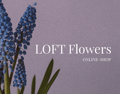LOFT Flowers - Website Redesign Concept