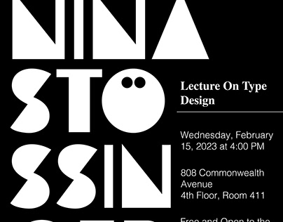 Posters: Nina Stössinger Lecture