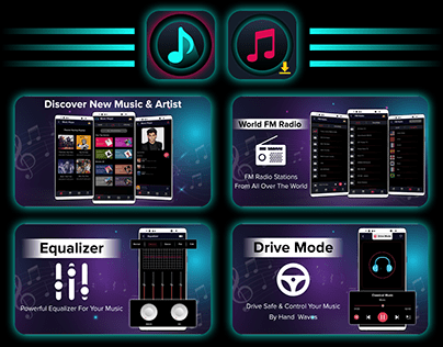Music Player (Appicon & Screenshots)