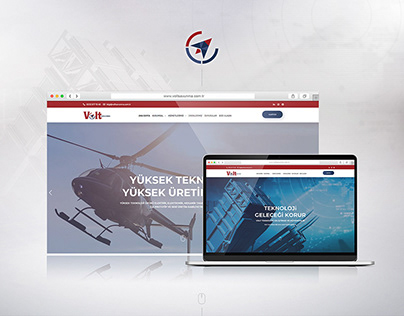 Volt Defence Website Design