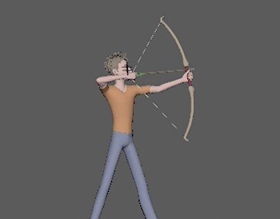 Bow & Arrow 3d animation