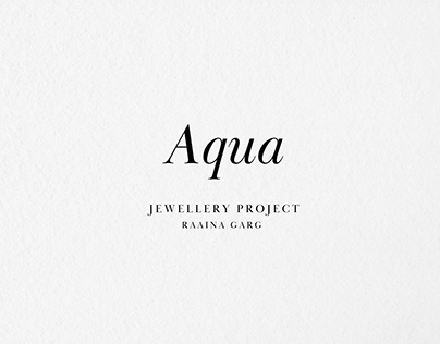 Aqua-Jewellery design project