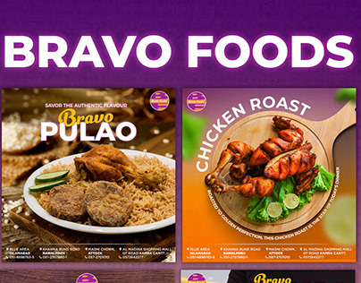 Bravo Foods Social Media Design