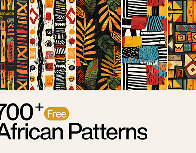 700+ African Patterns [FREE DOWNLOAD]