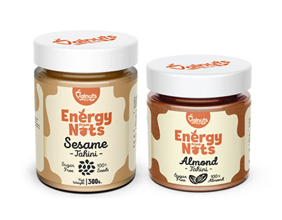 Rebranding & Packaging For a Healthy Nut Butter Label