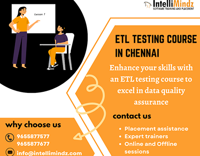 ETL Testing course in chennai