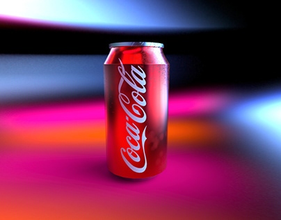 Coca Cola Soda Can