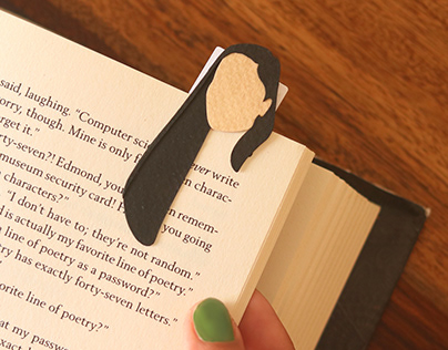 Paper Portrait Bookmark