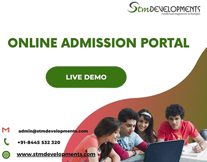 Online Admission Portal Made by STM Developments