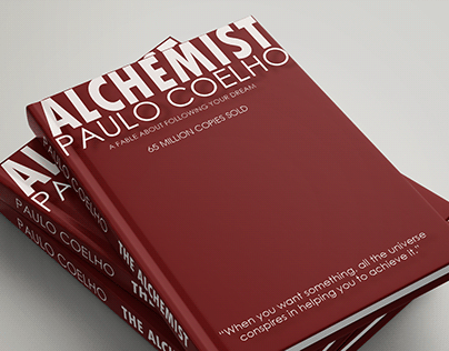 Book Design (Redesign book Alchemist)
