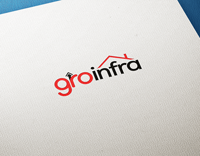Gro Infra Logo Design
