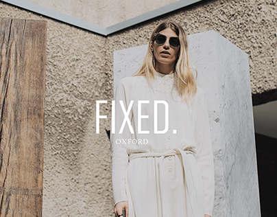 FIXED. - Fashion Brand Concept