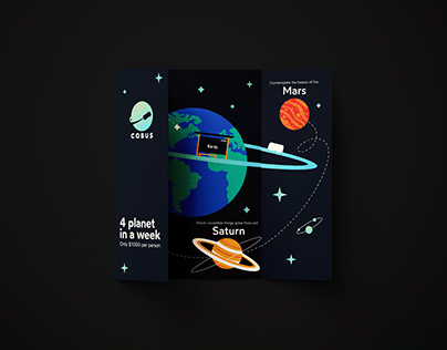 Project thumbnail - Cobus | Fantasy Space Travel Branding