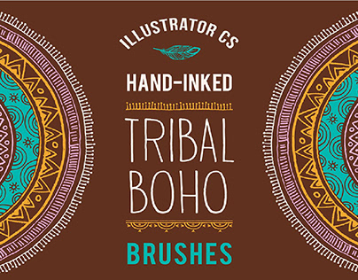 50 Boho Tribal Gypsy Brushes By: Marish