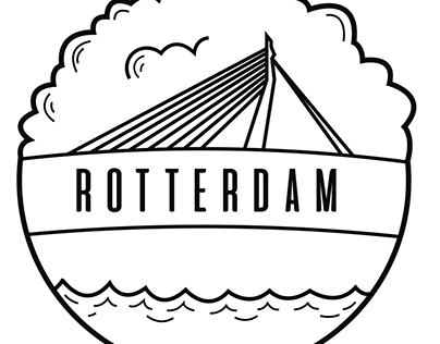 Rotterdam sticker - 2e klas
