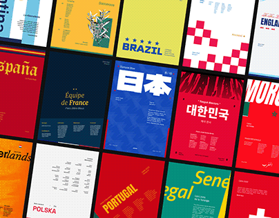 Design Poster Round of 16 World Cup 2022