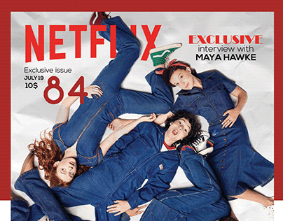 Netflix magazine cover