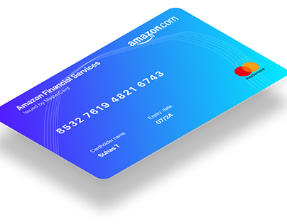 Project -1 [UI of a visual credit card]