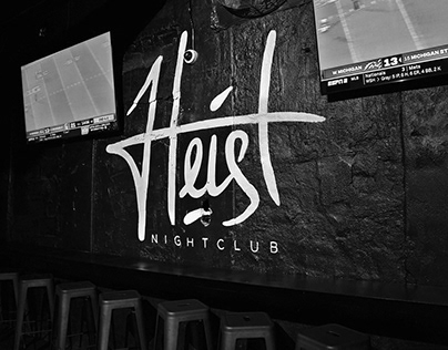 Heist Nightclub | Logo Design, Visual Identity