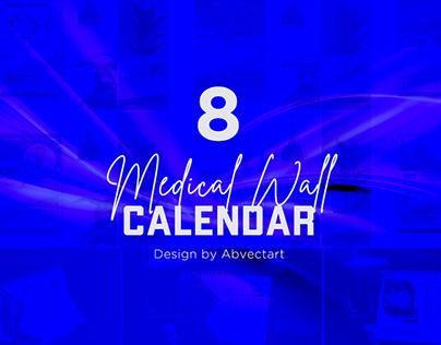 2024 wall calendar design template