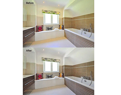 Real Estate Photo Color Cast Removal