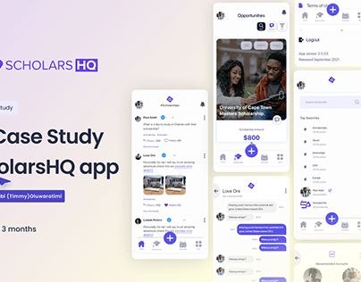 ScholarsHQ Mobile App Case Study