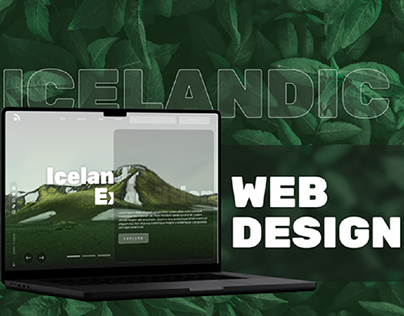 Frozen Journeys: UI Design Icelandic Adventure Website