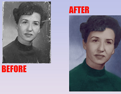 Damage picture restoration