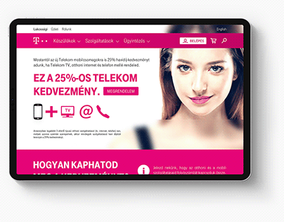 Telekom redesign concept